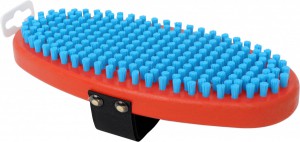 Swix ruční kartáč OVÁLNÝ modrý nylonový, T0160O + DÁREK