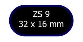 Ferdus záplata č.9, 50ks, 31809