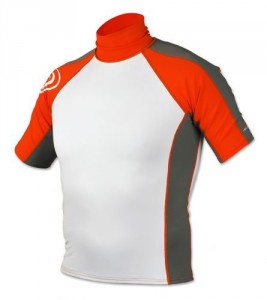 Hiko triko Rashguard s kr. rukávem, oranžová, 76600
