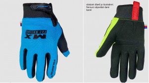 Polednik dětské off road - motokros rukavice MX PRO EVO BABY, modrá