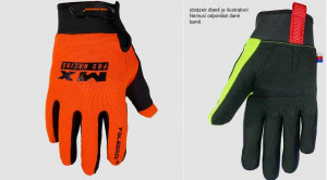 Polednik dětské off road - motokros rukavice MX PRO EVO BABY, oranžová