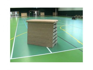 Sport Club švédská BEDNA, konická 7-dílná, kůže, v. 105 cm