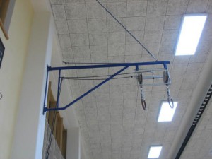 Sport Club gymnastické kruhy - cívkové (mechanismus)