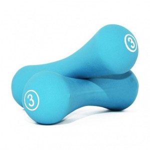 Sedco jedoruční činka NEOPREN BONE 2x 3kg, 2002-05