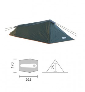 Highlander stan BLACKTHORN 1, pro 1 osobu