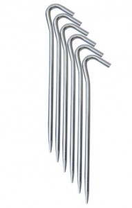 Yate STANOVÉ KOLÍKY - HÁČEK, ALU, set 6 ks