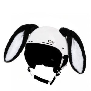 CrazyEars design Uši KRÁLÍK, černý, č. 99