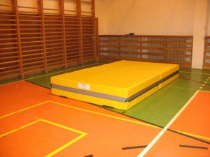 Sport Club samostatný obal na žíněnku 200x170x40 cm pro skok vysoký - INTERIÉR