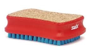 Swix ruční kartáč Combi “Turbo” (korek a nylon), T0196B + DÁREK