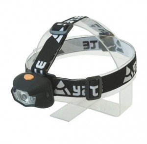 Yate čelová lampa - čelovka PANTER 3 W CREE + 2 LED