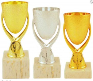 Garko sportovní poháry PE448, 1. až 3. místo