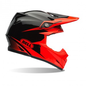 BELL motokrosová přilba  Moto-9, červeno-černá, 05210