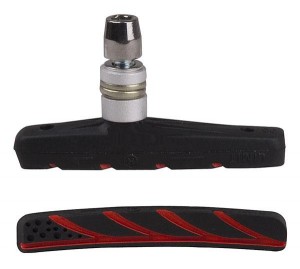 PRO-T brzdové špalíky Plus V-brake Water-Groove 66, 14300