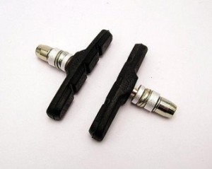 Alhonga brzdové špalíky V-brake 12T3, pár, 14325