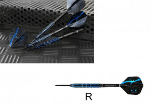 Harrows šipky Ice Recut 90%, steeltip, 24g, sada
