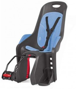 Polisport dětská sedačka Bubbly maxi, černo-modrá, 34737