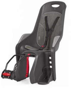 Polisport dětská sedačka Bubbly maxi, černo-šedá, 34737