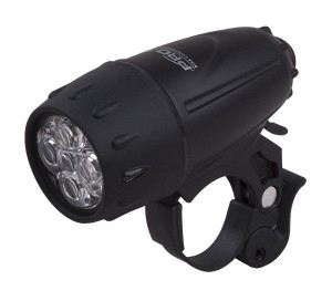 PRO-T světlo přední 5 Ultra diod Eco, černá, 05070