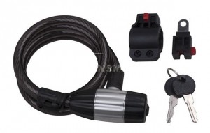 PRO-T zámek spirála M10 x 120cm Silver Ring, 23400