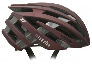 RH+ cyklo helma ZY, mat bordeaux metal/shiny anthracite metal