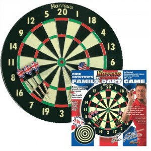 Harrows papírový terč FAMILY dart game