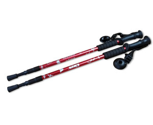 Sedco trekové teleskopické hole NORDIC 65-135 cm, pár, 53350