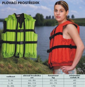 Mavel plovací vesta vel. L-XL, 0236