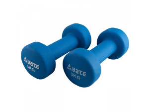 Yate jednoruční činky neopren 3 kg, pár