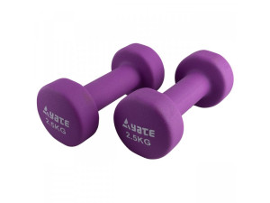 Yate jednoruční činky neopren 2,5 kg, pár