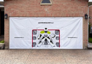 WinnWell hokejová branka Winnwell Heavy Duty Shooting Tarp