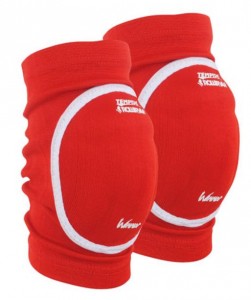 Tempish volejbalový chránič WINNER, pár, červená