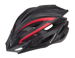PRO-T cyklo přilba Zamora, černo-červeno matná, 03039 
