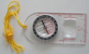 Sedco buzola ovál - velká s lupou, 0692