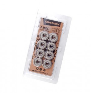 Tempish ložiska ABEC 7 chrome, 8 ks