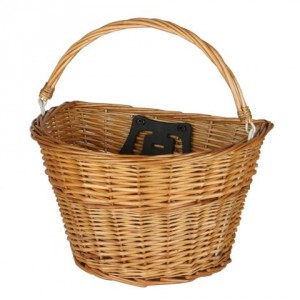  Košík na řídítka proutěný, p807192