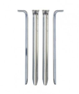 Yate stanové kolíky V - alu, sada 4 ks, 00432