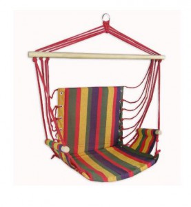 Sedco houpací závěsné křeslo RELAX, bavlna, 103 x 56 cm, 31014