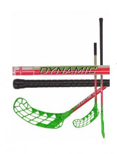 SONA florbal hůl Dynamic 99 cm, zeleno/růžová, 2415