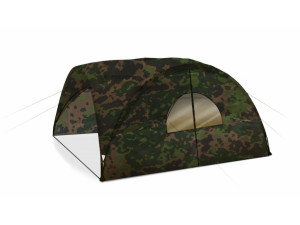 Trimm zástěna ke stanu PARTY, se zipem a oknem, camouflage