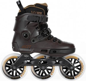 Powerslide kolečkové brusle Next Brown 125 Trinity, 908365