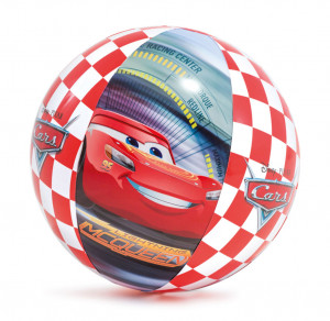 Intex nafukovací plážový míč barevný CARS, 58053