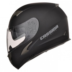 CASSIDA moto přilba Integral 2.0, černá matná, M140-164