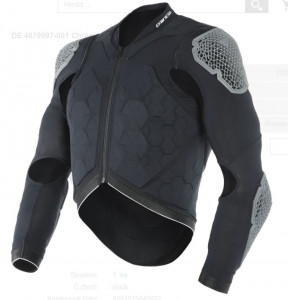 Dainese chránič těla RHYOLITE 2 WINTER, black, doprodej