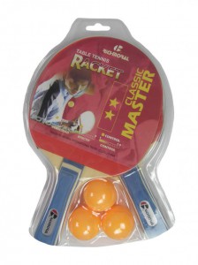  pálka na stolní tenis set master, 3741