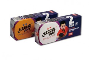 DHS míčky plastové ** 40mm cell free, 10 ks, 4376 Y