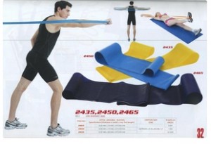 Sedco cvičební guma Aerobic, dvojitá, 2450