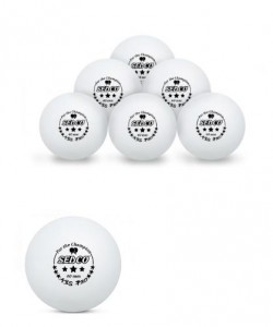 Sedco míčky na stolní tenis plast for champion 3*** cell free 6ks, 3105