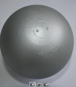 Sedco atletická KOULE ZÁVODNÍ 6 kg soustružená, 0246IAAF