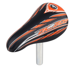 Selle Monte Grappa dětské sedlo OK Go 450 12-14" + sedlovka 22mm,  černo šedá, 07269
