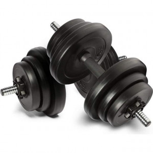 Sedco jednoruční nakládací činky 2x 10 kg, pár, DBS1205